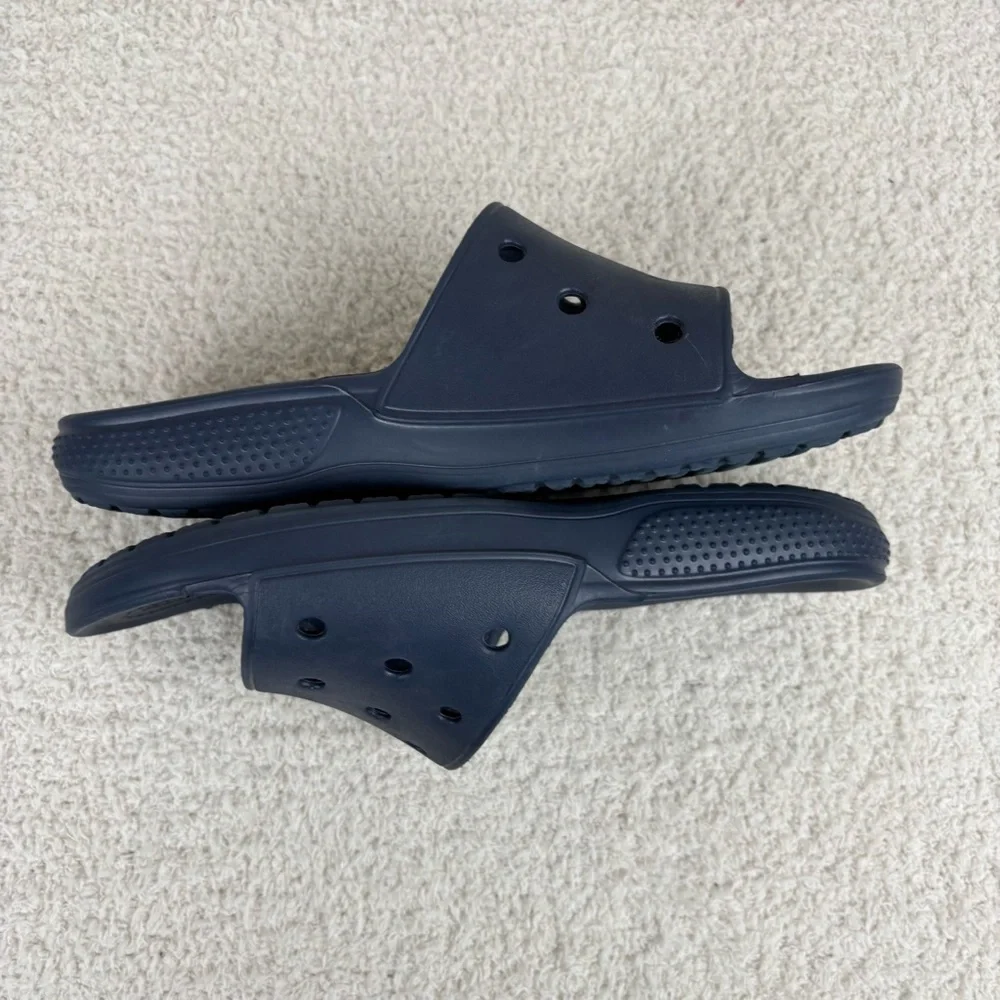 Crocs Sandals Unisex M7 W9 Blue Classic Slides Original‎ Iconic Comfort Adults